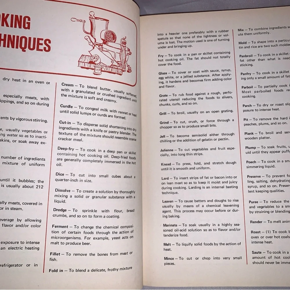 Cookbook The Illustrated Encyclopedia of American Cooking Book Recipes 960 Pages